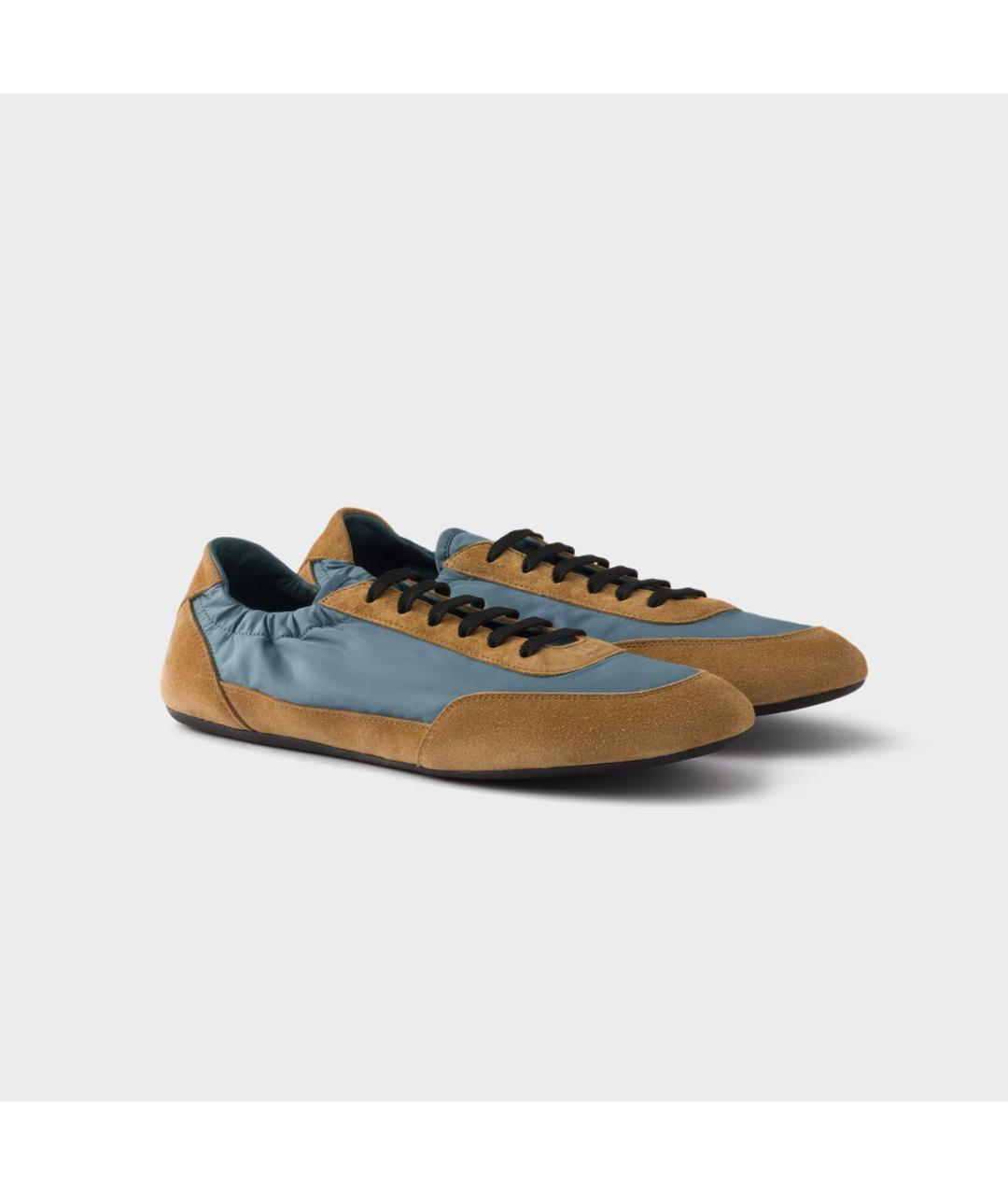 PRADA Коричневые кроссовки, фото 2