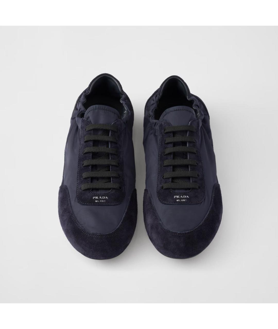 PRADA Темно-синие кроссовки, фото 3