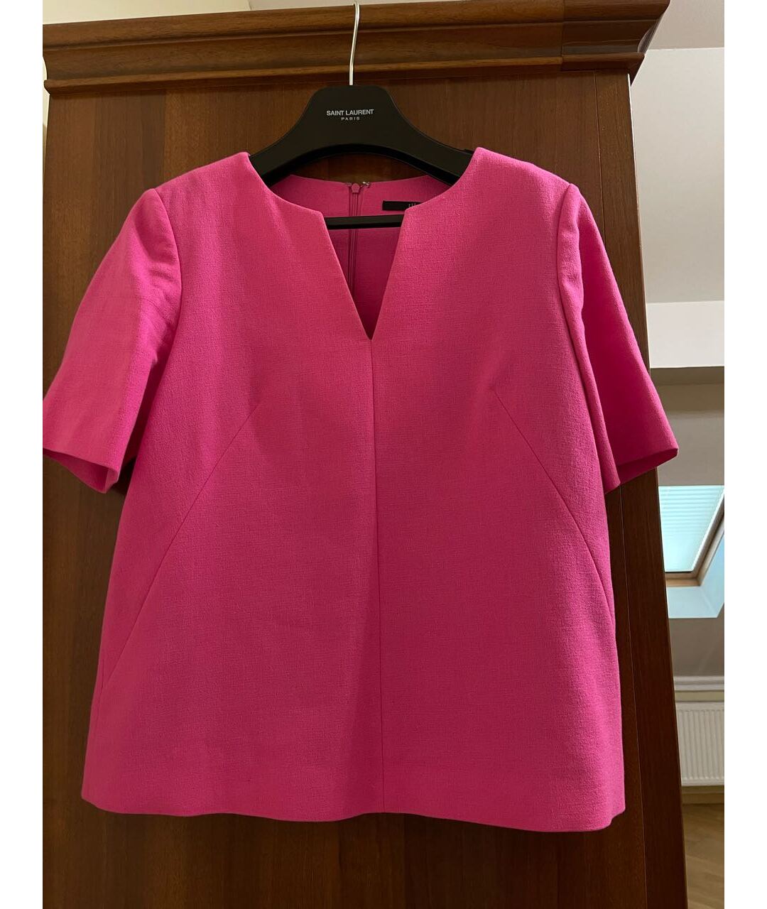 TIBI Розовая рубашка, фото 4