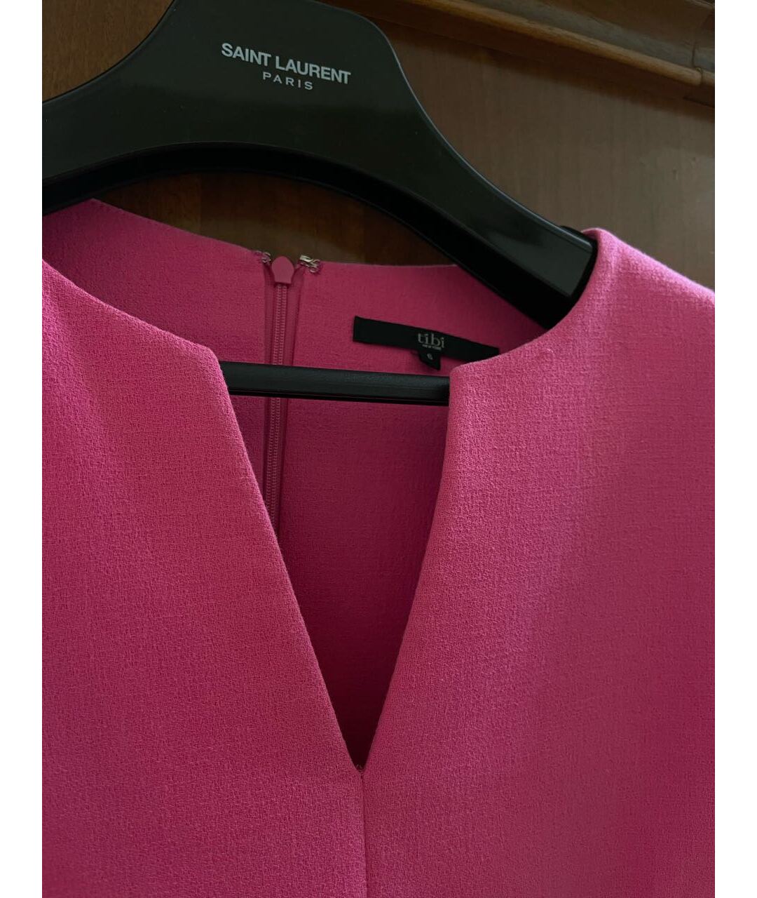 TIBI Розовая рубашка, фото 3