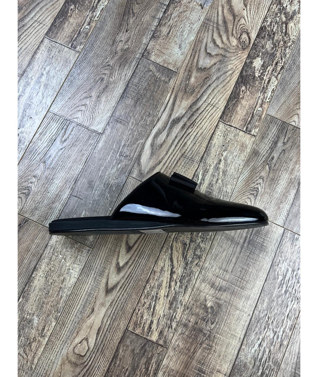 DSQUARED2 Черные кожаные туфли, фото 8