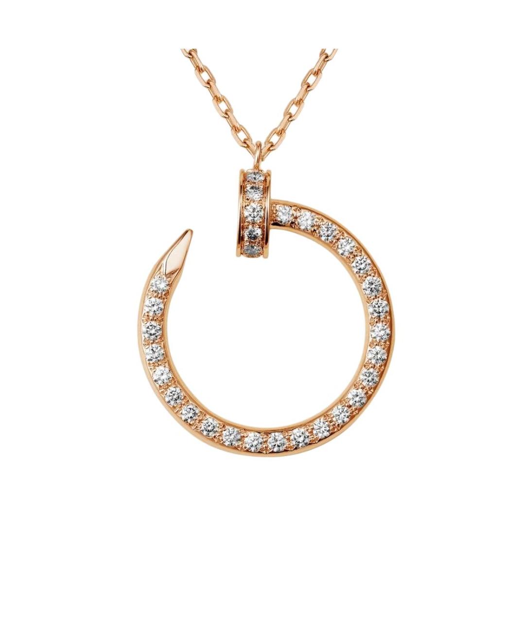 CARTIER Золотое колье из розового золота, фото 4