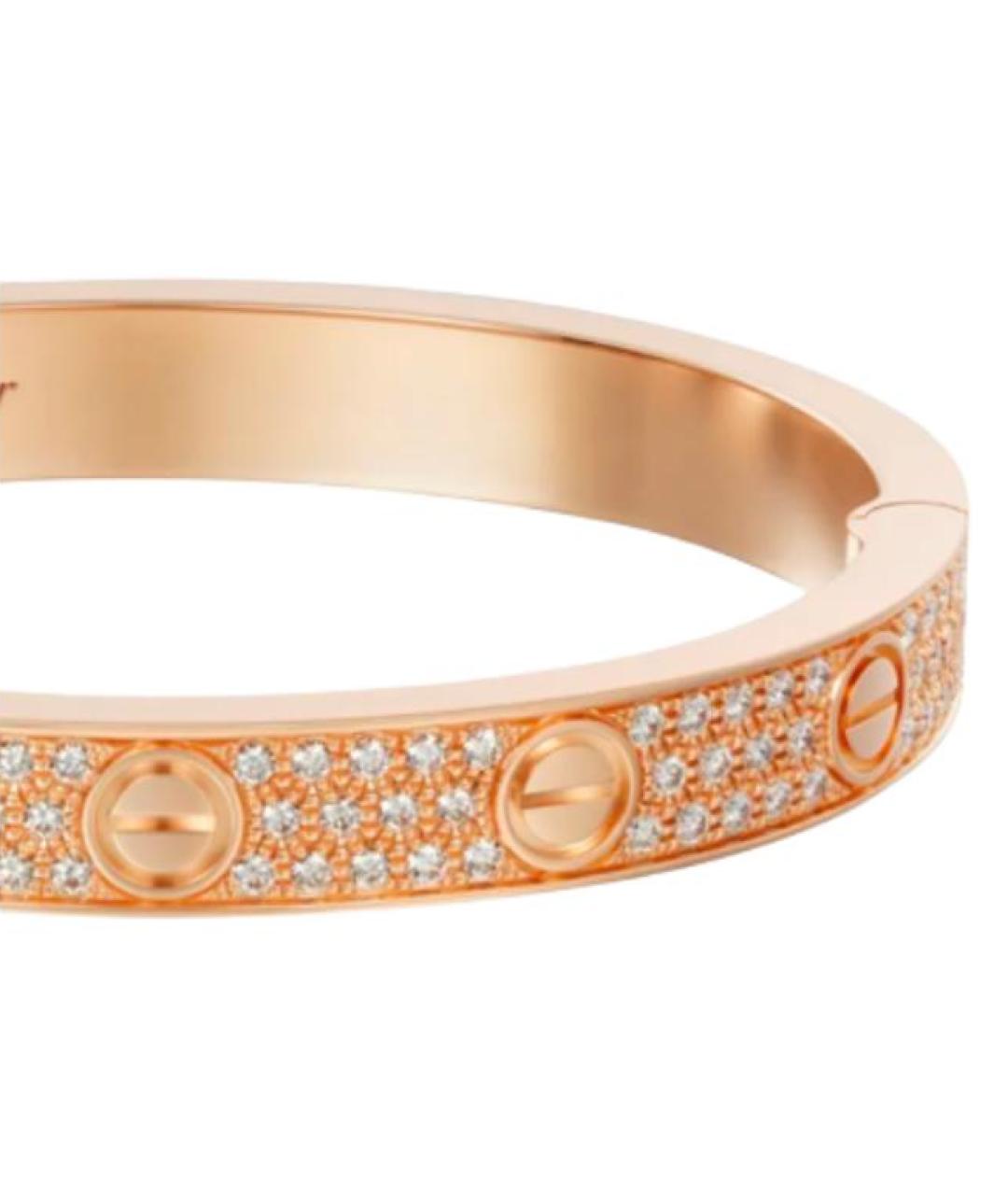 CARTIER Золотой браслет из розового золота, фото 4