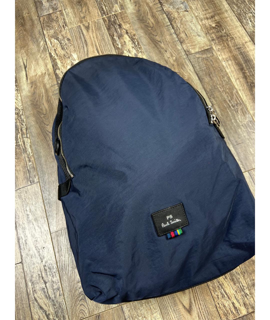 PAUL SMITH Темно-синий рюкзак, фото 2