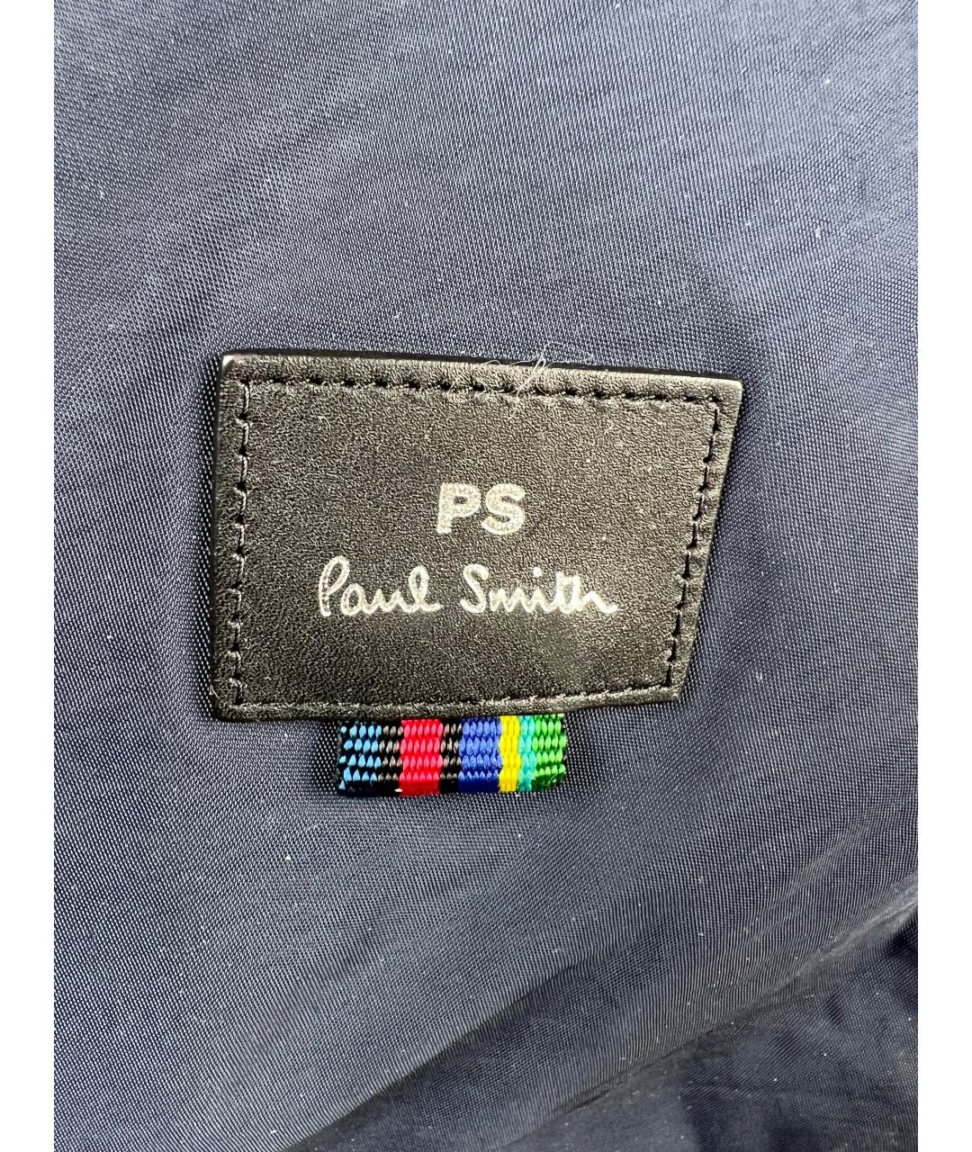 PAUL SMITH Темно-синий рюкзак, фото 3