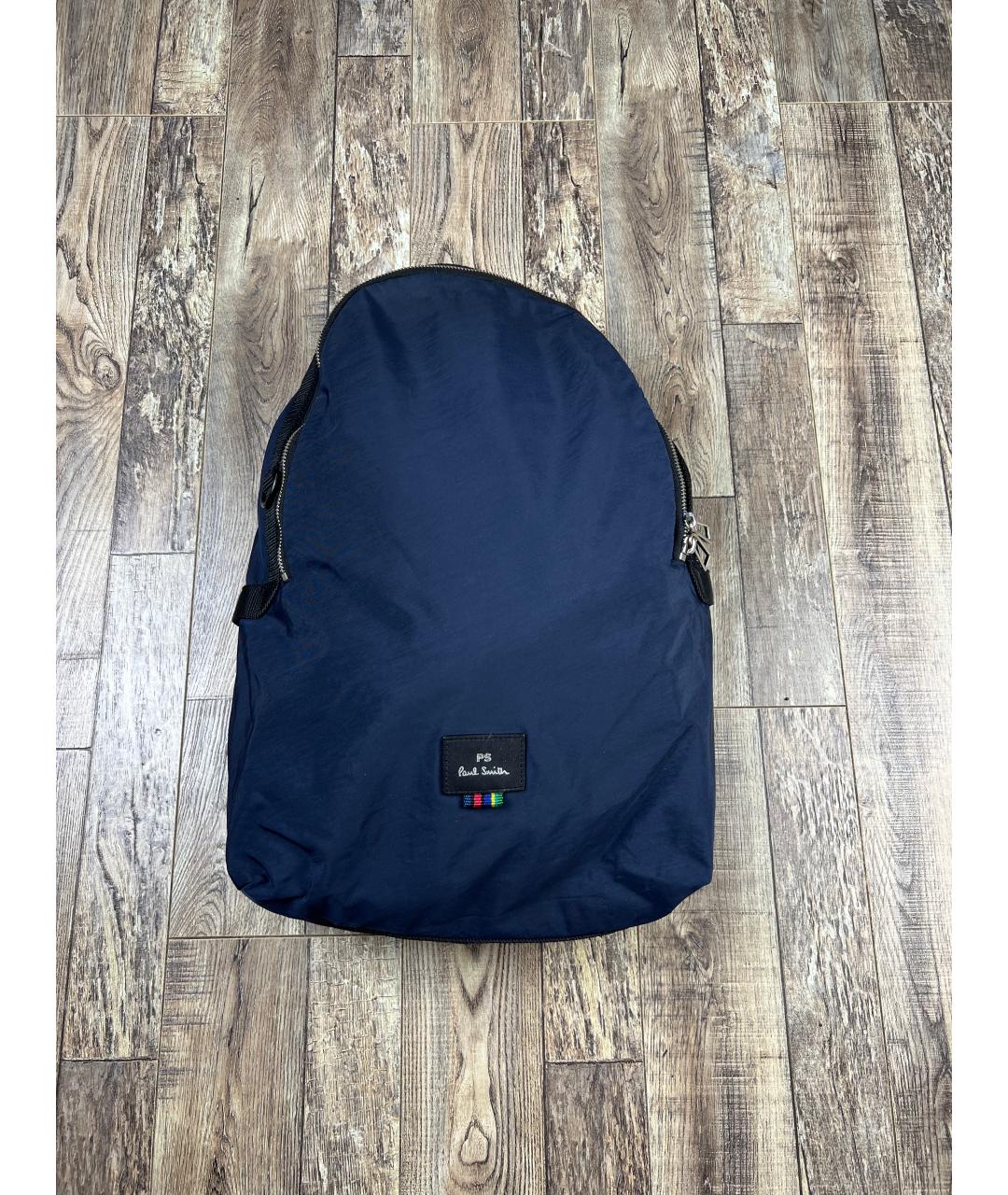 PAUL SMITH Темно-синий рюкзак, фото 7