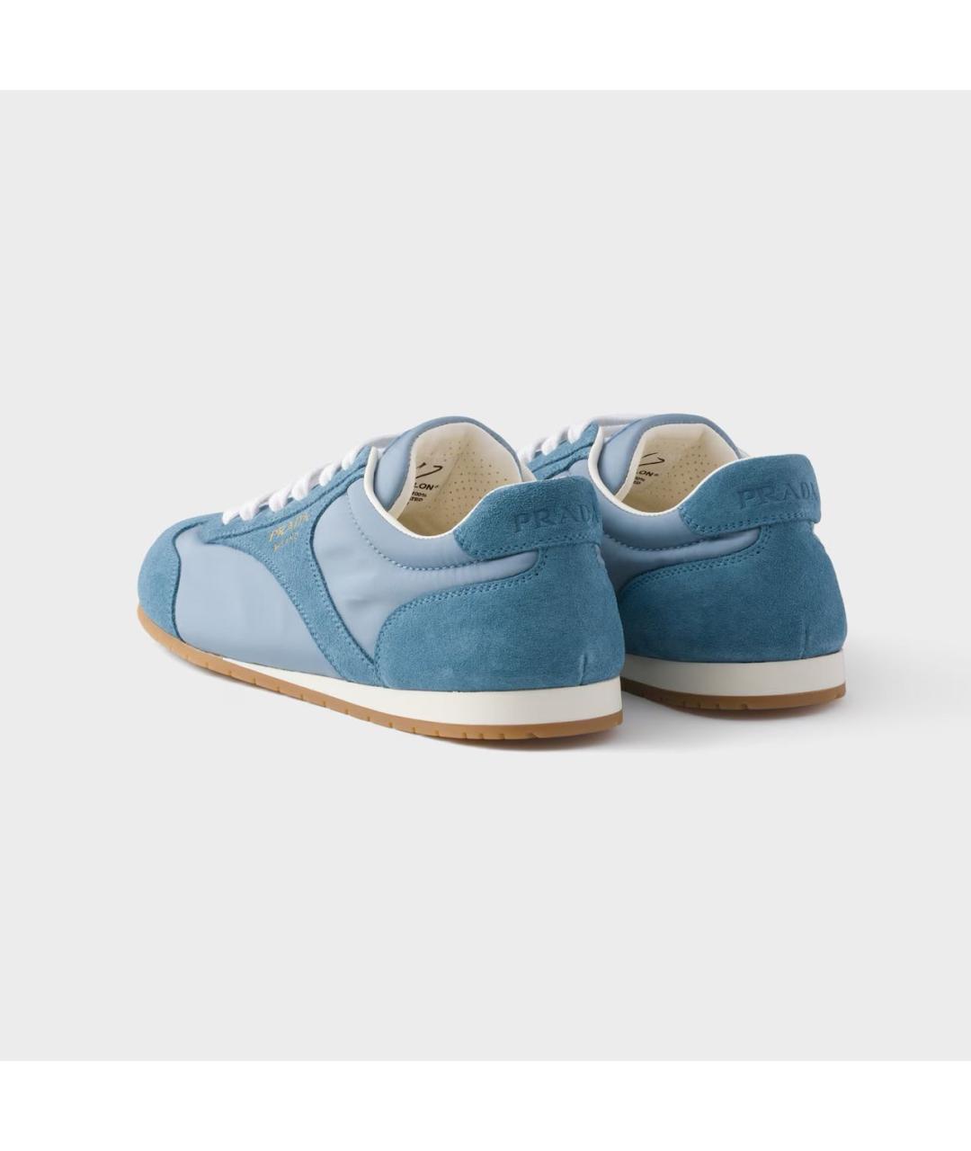 PRADA Голубые кроссовки, фото 4