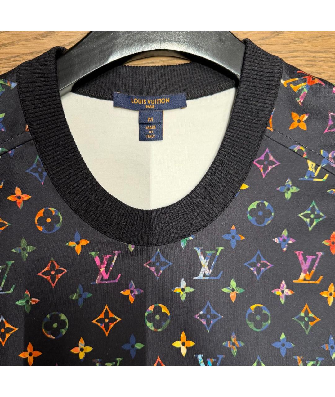 LOUIS VUITTON Мульти хлопковое повседневное платье, фото 2