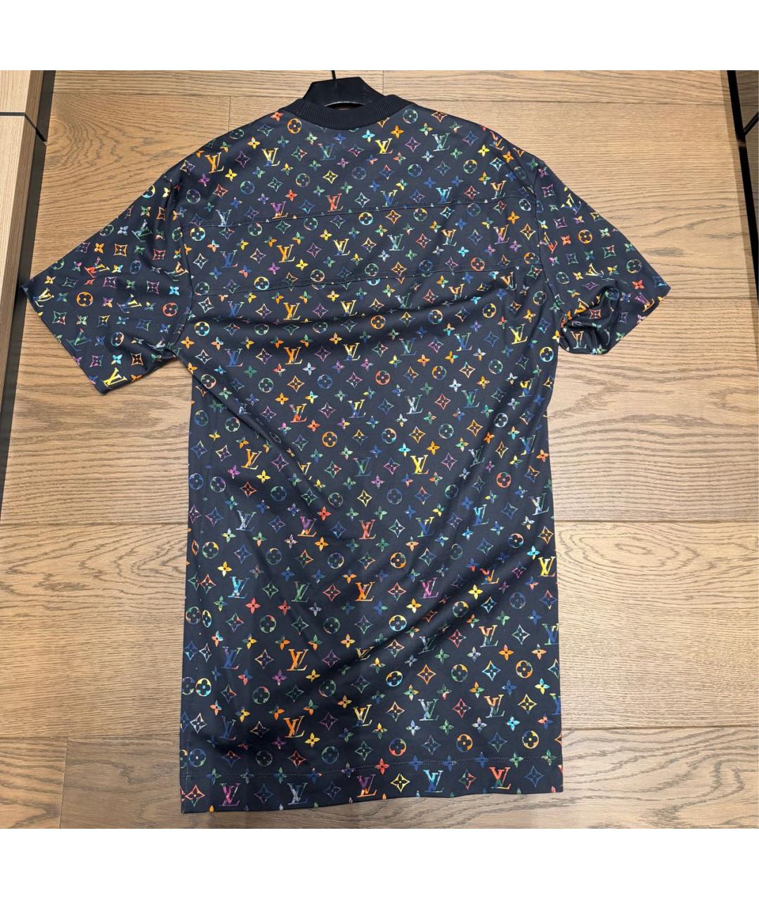 LOUIS VUITTON Мульти хлопковое повседневное платье, фото 4