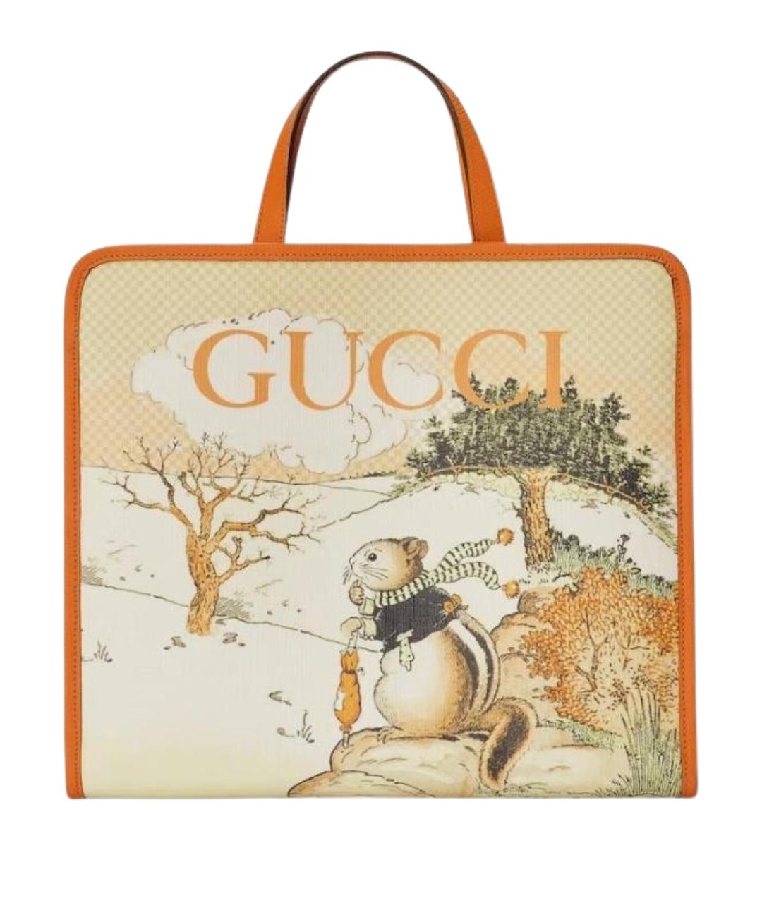 GUCCI Бежевая сумка через плечо, фото 1