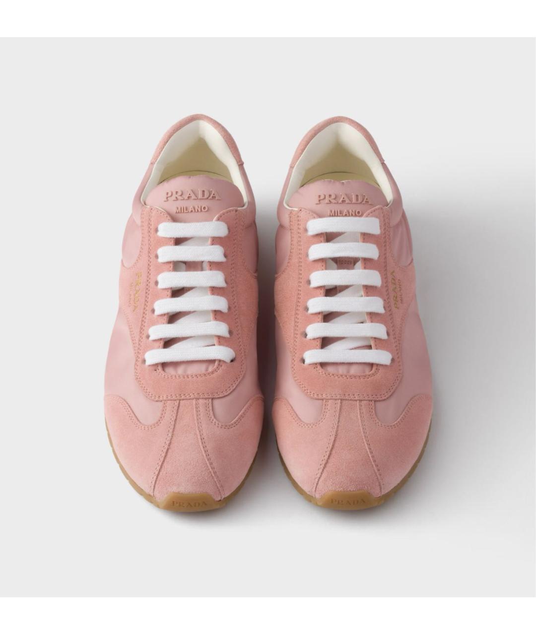 PRADA Розовые кроссовки, фото 3
