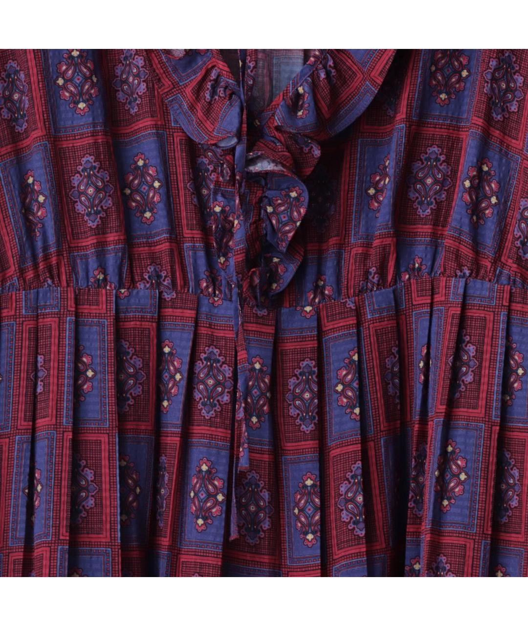 BALENCIAGA Мульти шелковое повседневное платье, фото 6