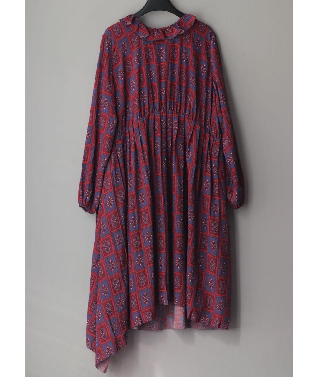 BALENCIAGA Мульти шелковое повседневное платье, фото 3