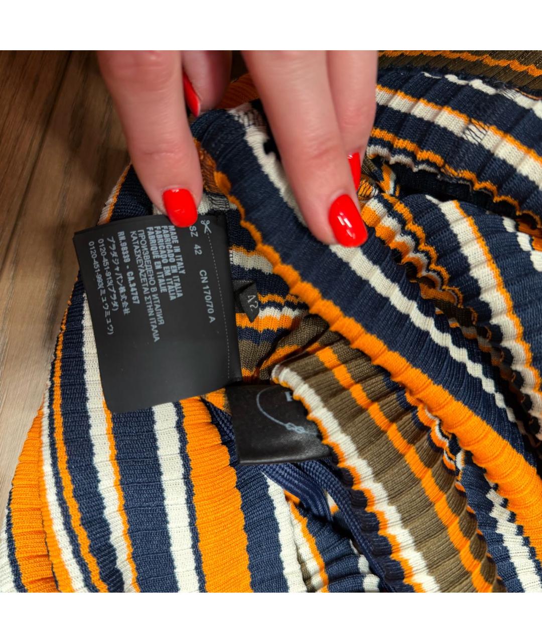 PRADA Мульти полиэстеровый костюм с юбками, фото 3