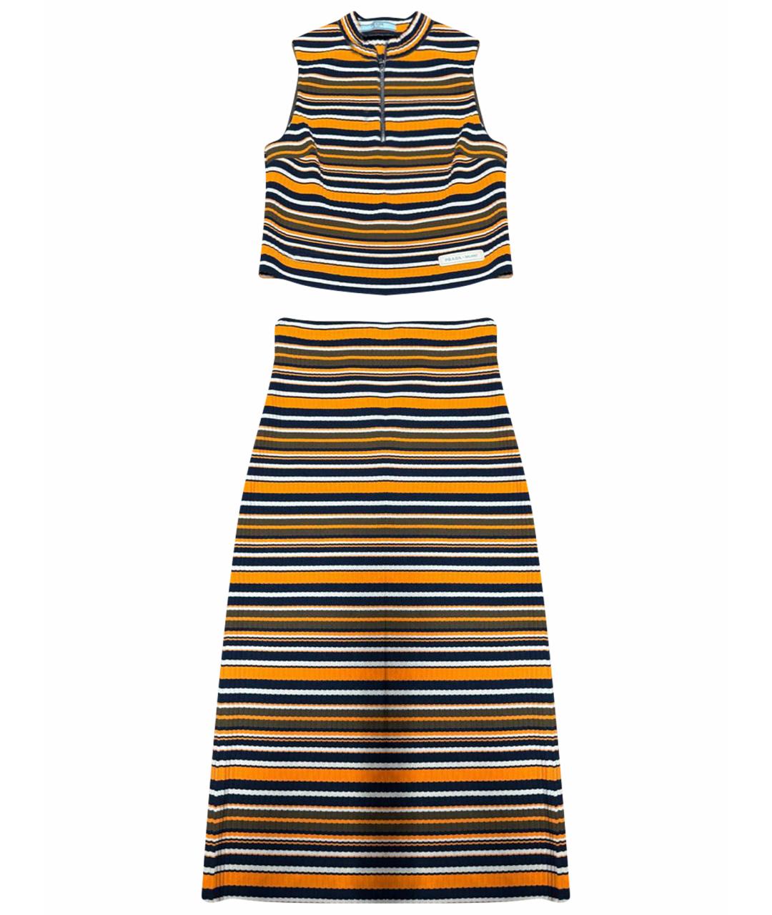 PRADA Мульти полиэстеровый костюм с юбками, фото 1