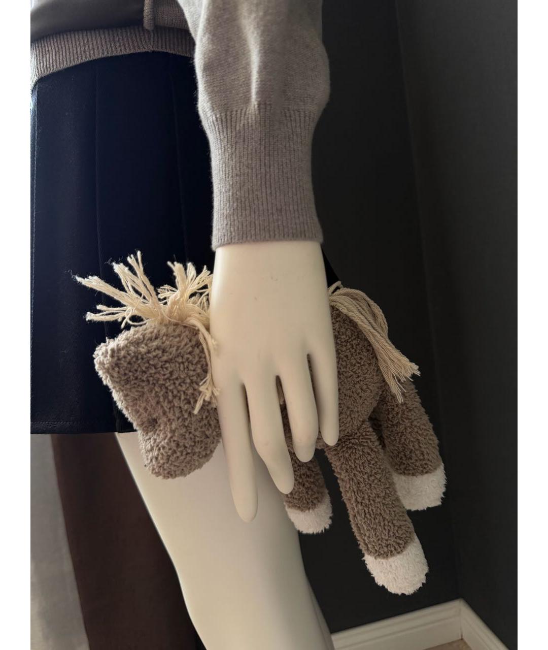 HERMES Серый шелковый джемпер / свитер, фото 5