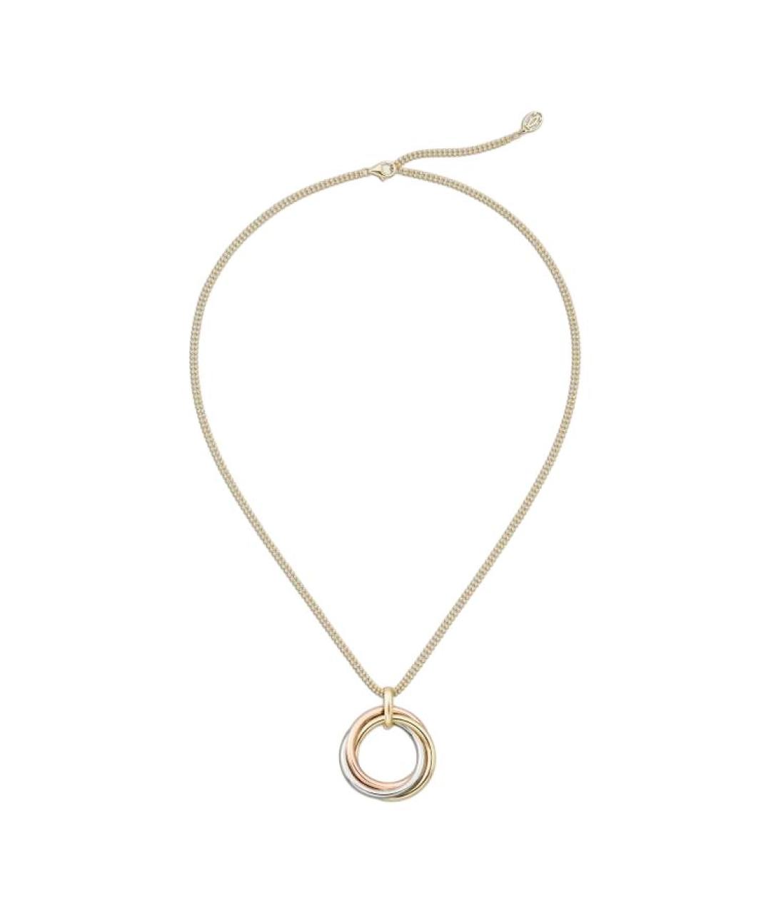 CARTIER Мульти колье из желтого золота, фото 2