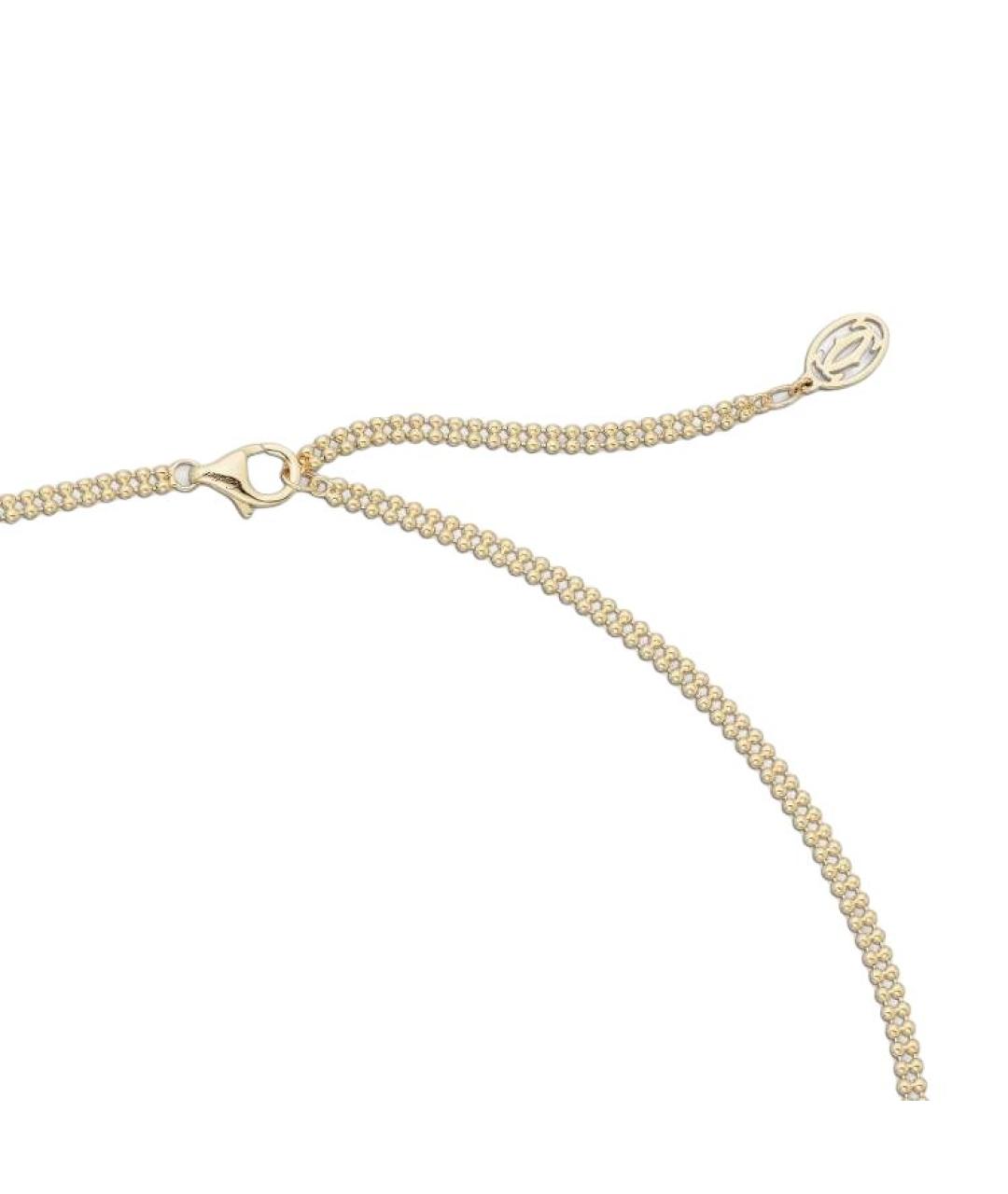 CARTIER Мульти колье из желтого золота, фото 4