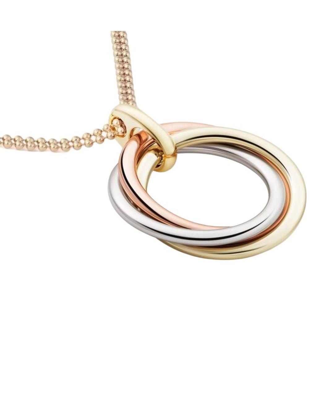 CARTIER Мульти колье из желтого золота, фото 3