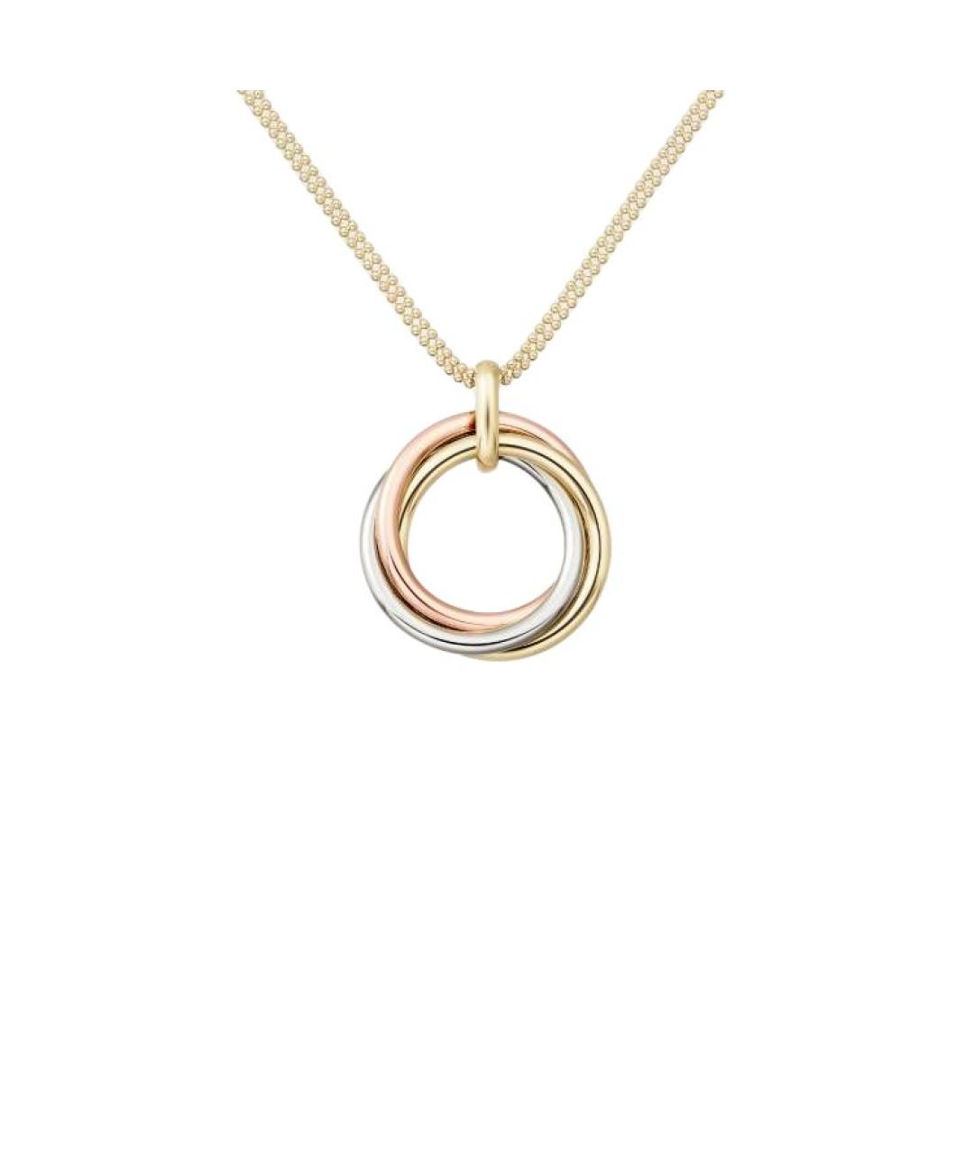 CARTIER Мульти колье из желтого золота, фото 1