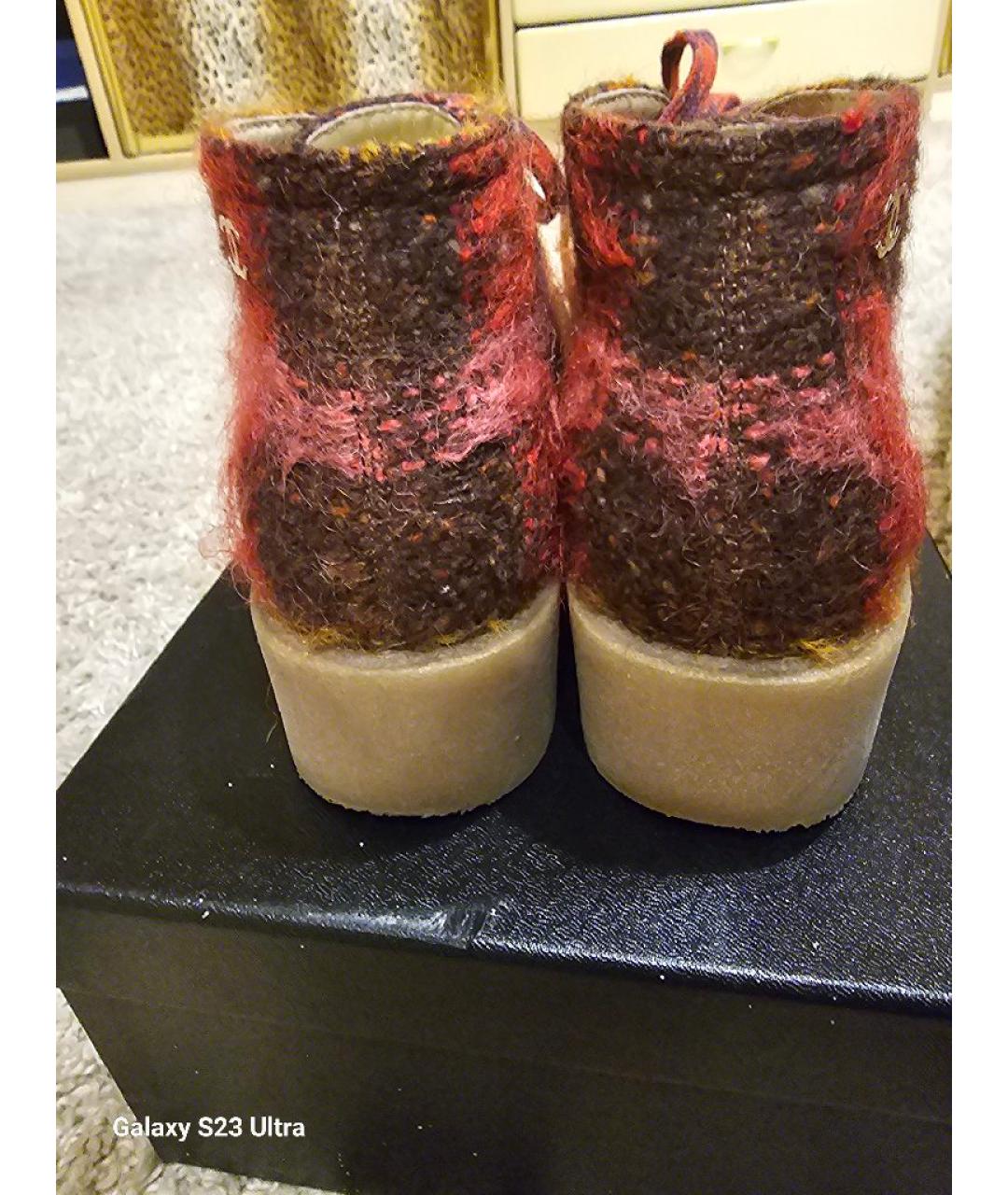 CHANEL Мульти ботинки, фото 4