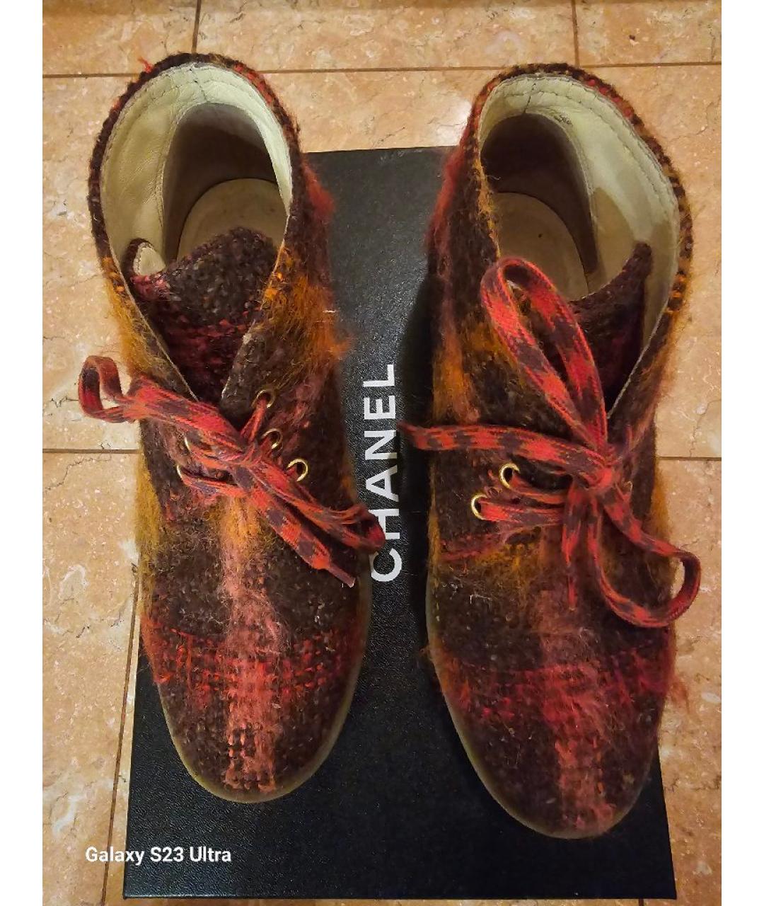 CHANEL Мульти ботинки, фото 2