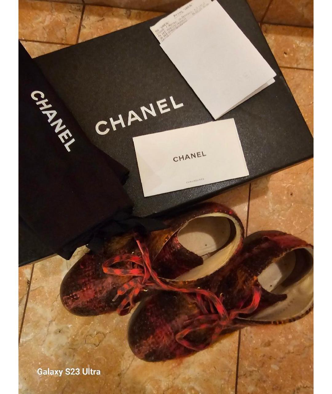 CHANEL Мульти ботинки, фото 3