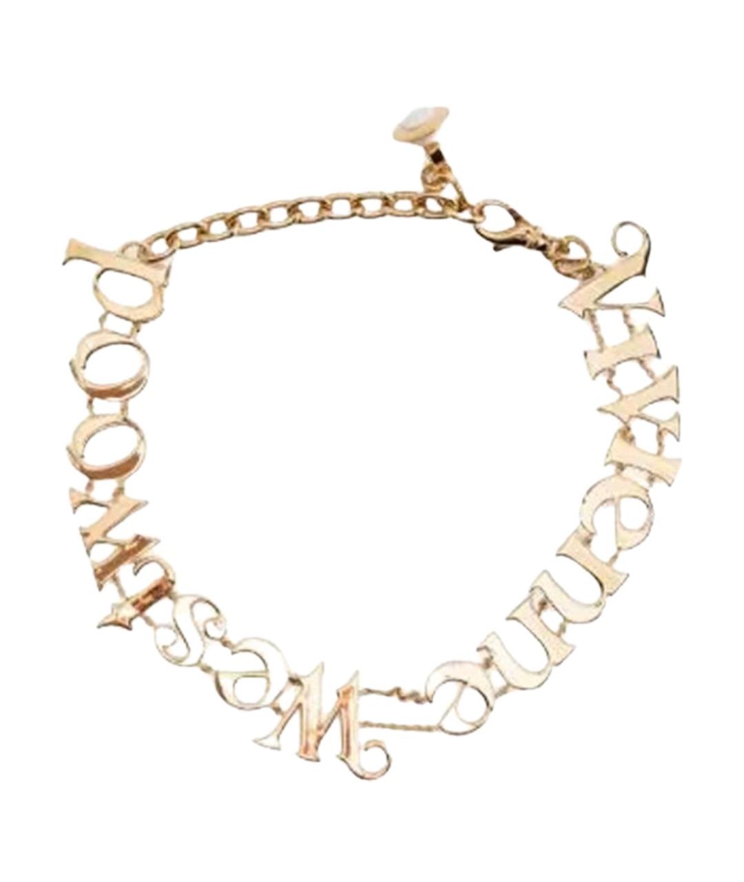 VIVIENNE WESTWOOD Золотое колье, фото 1