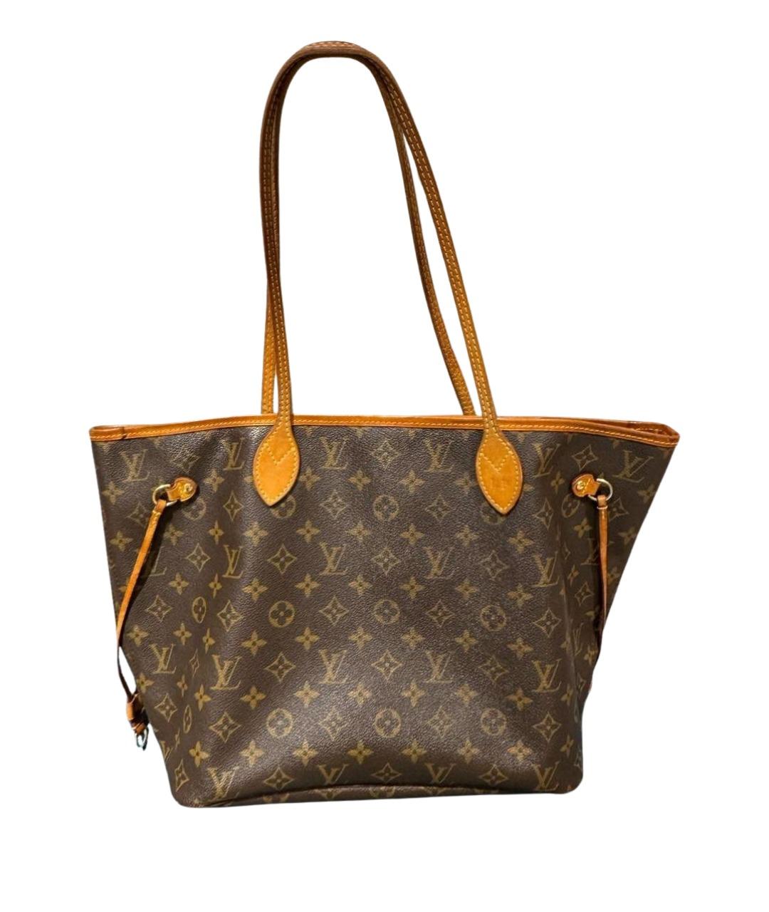 LOUIS VUITTON Коричневая сумка тоут, фото 1