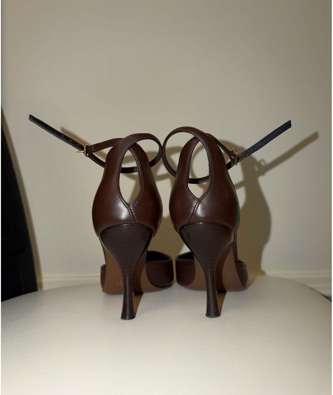 NEOUS Коричневые кожаные туфли, фото 4