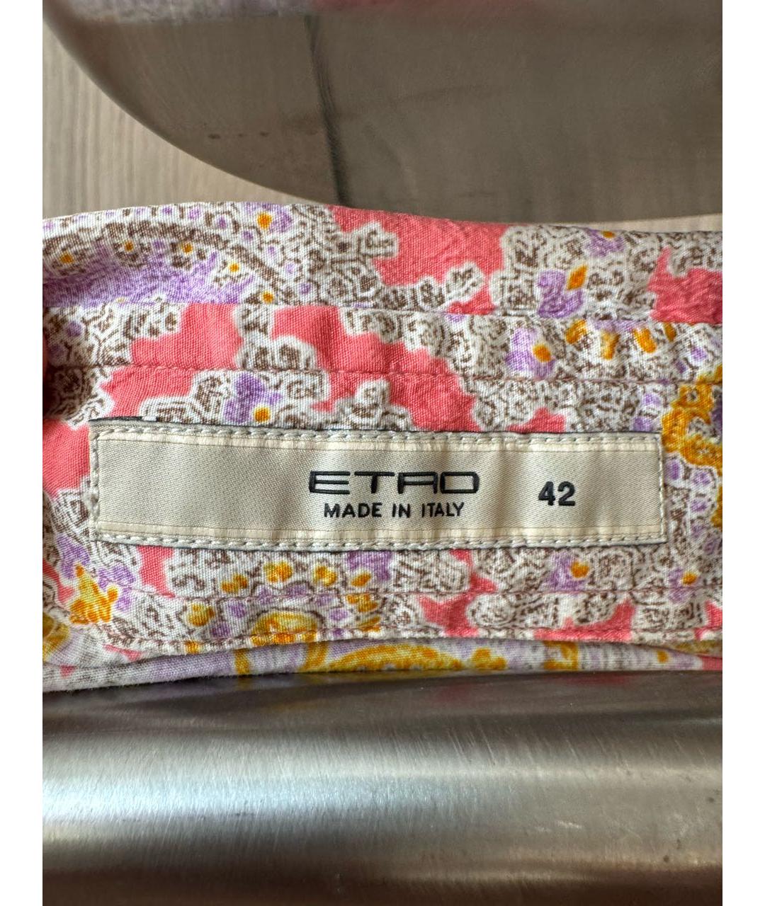 ETRO Мульти вискозная рубашка, фото 2