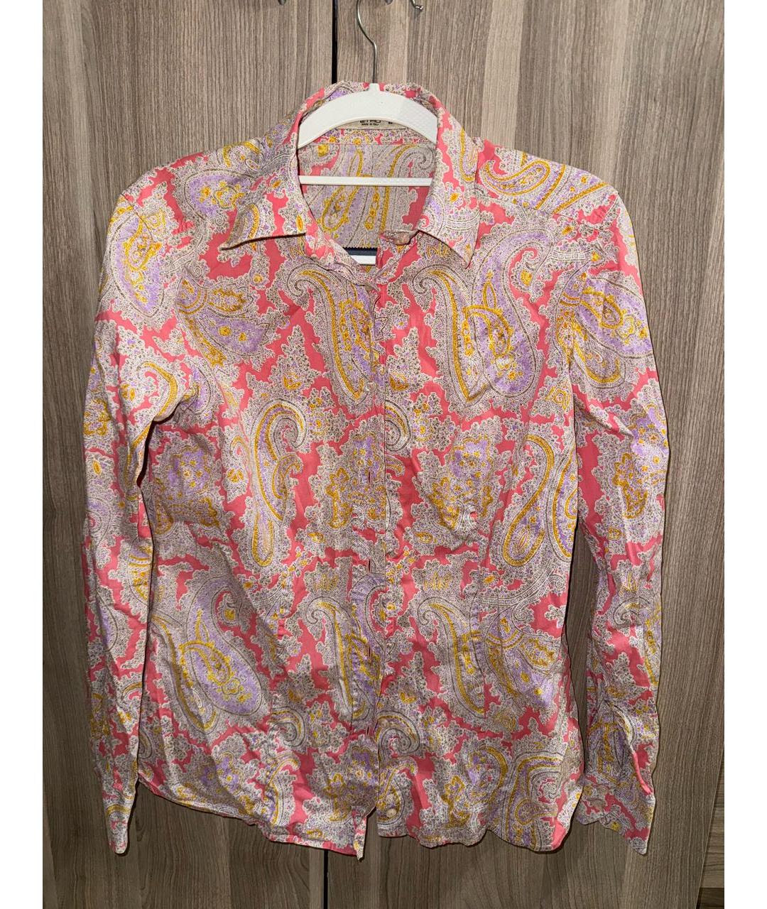 ETRO Мульти вискозная рубашка, фото 5
