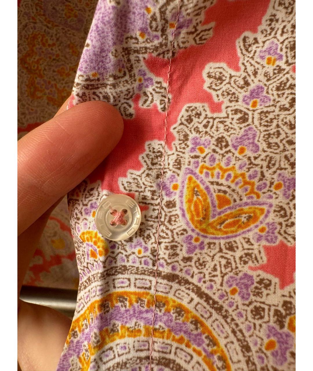 ETRO Мульти вискозная рубашка, фото 3