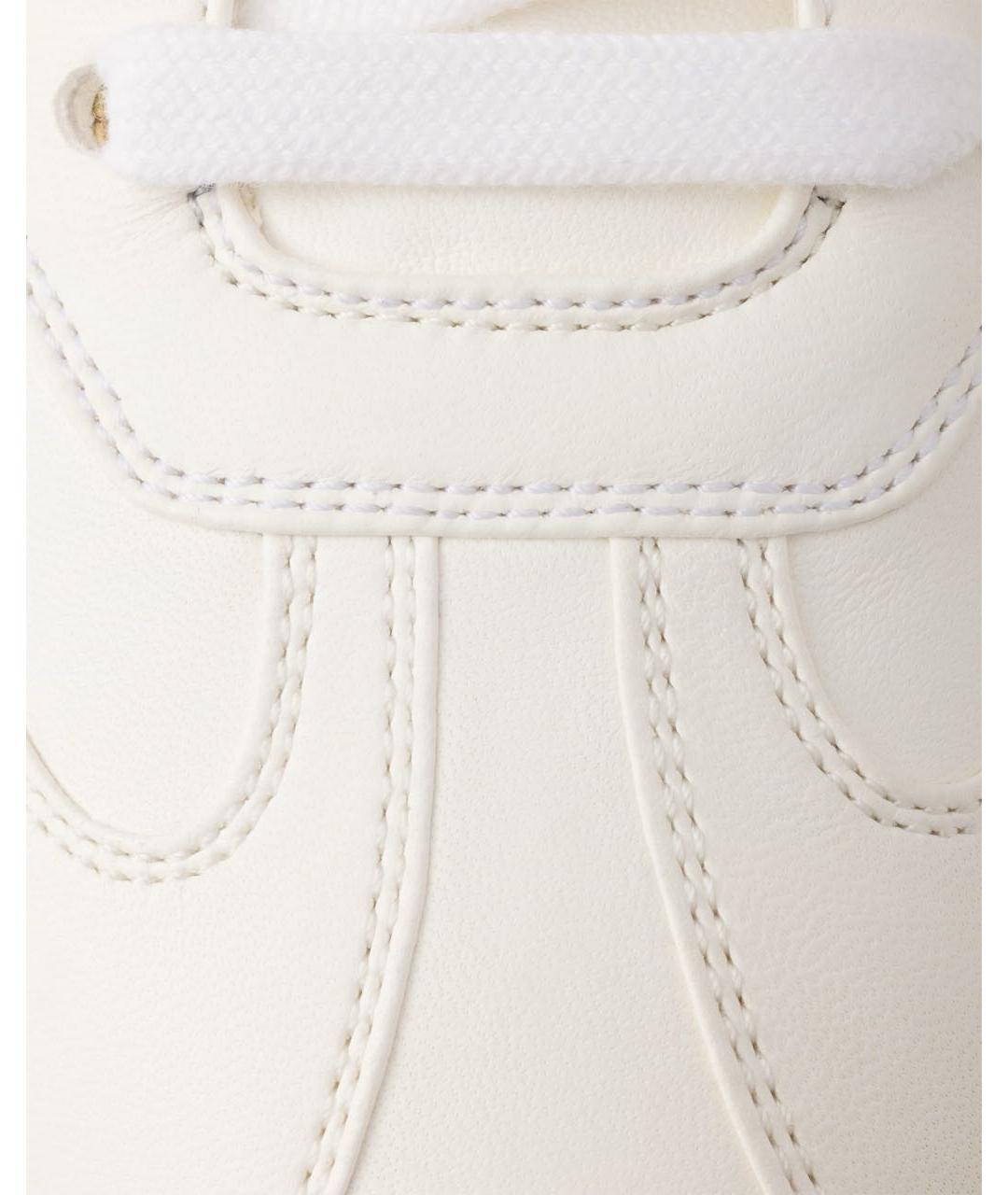 PRADA Белые кожаные кроссовки, фото 6