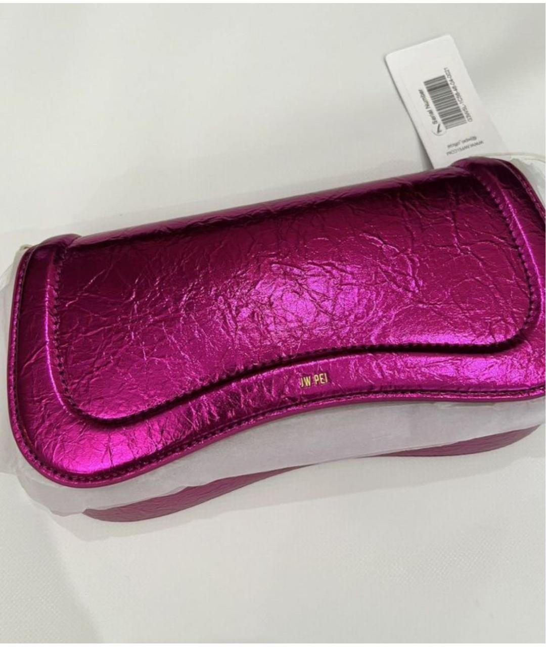 JW PEI Фуксия сумка тоут из искусственной кожи, фото 2