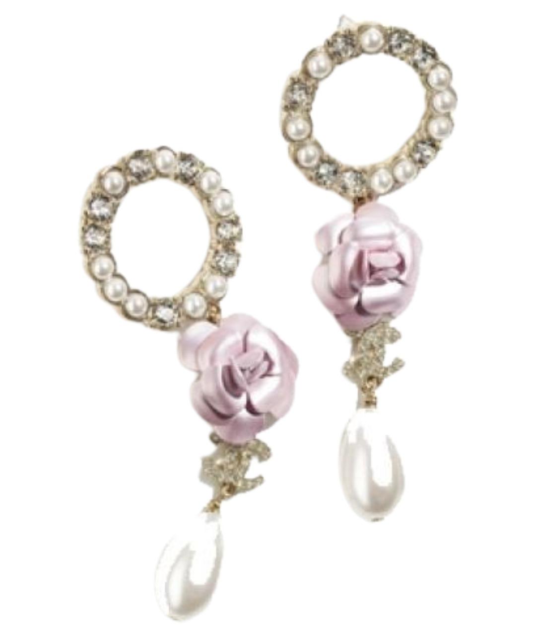 CHANEL Золотые серьги, фото 1