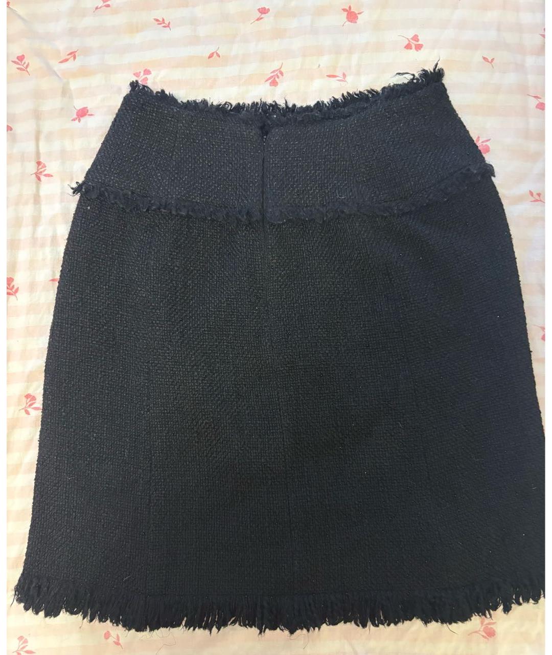 CHANEL Черная юбка миди, фото 2