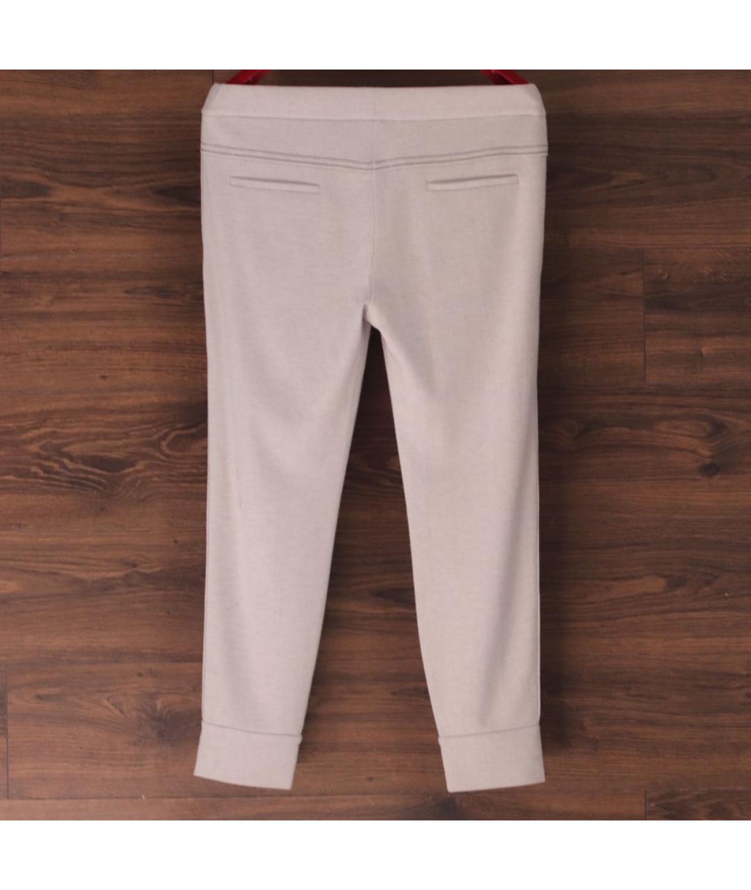 BRUNELLO CUCINELLI Кашемировые прямые брюки, фото 2