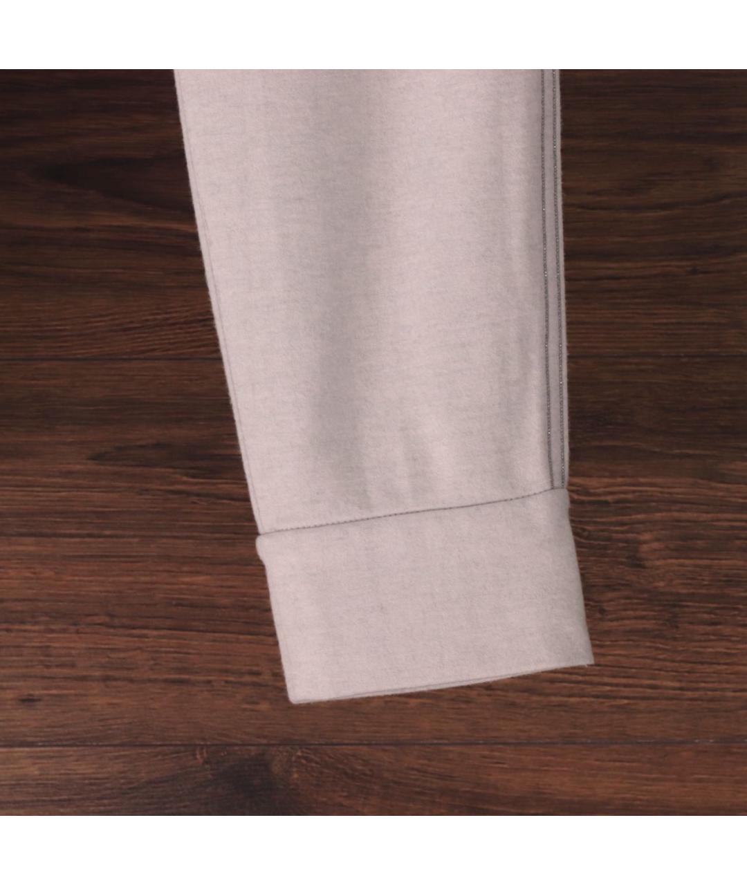 BRUNELLO CUCINELLI Кашемировые прямые брюки, фото 5