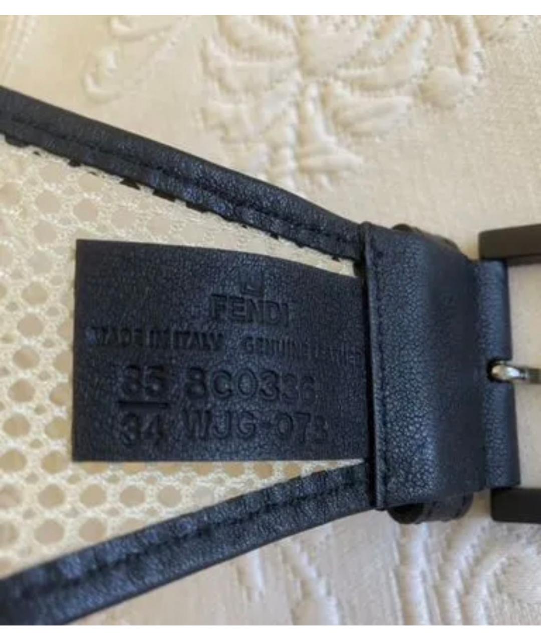 FENDI Бежевый ремень, фото 3