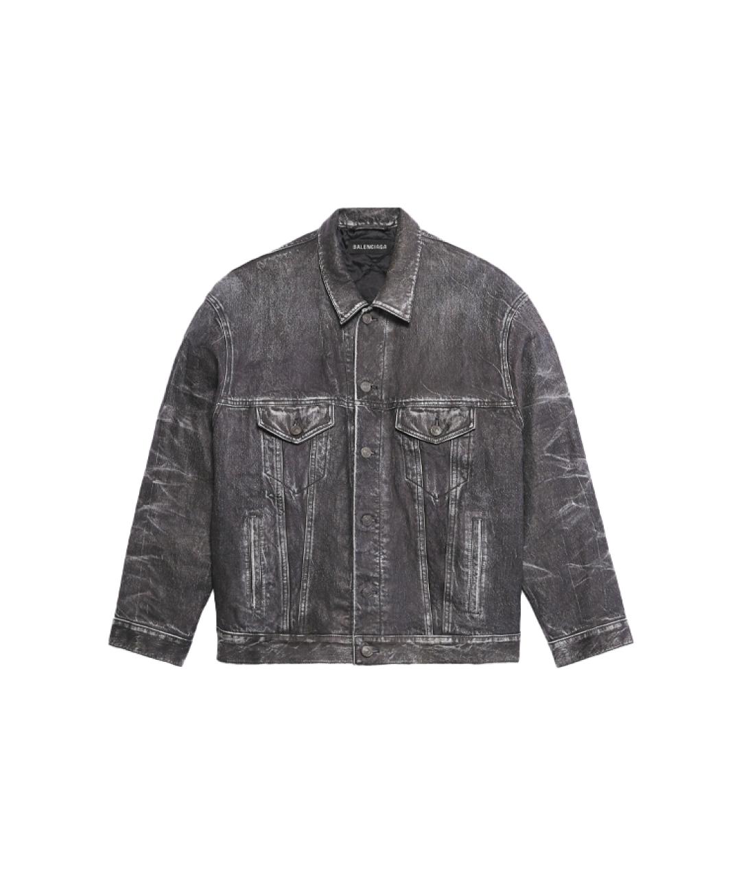 BALENCIAGA Черная куртка, фото 6