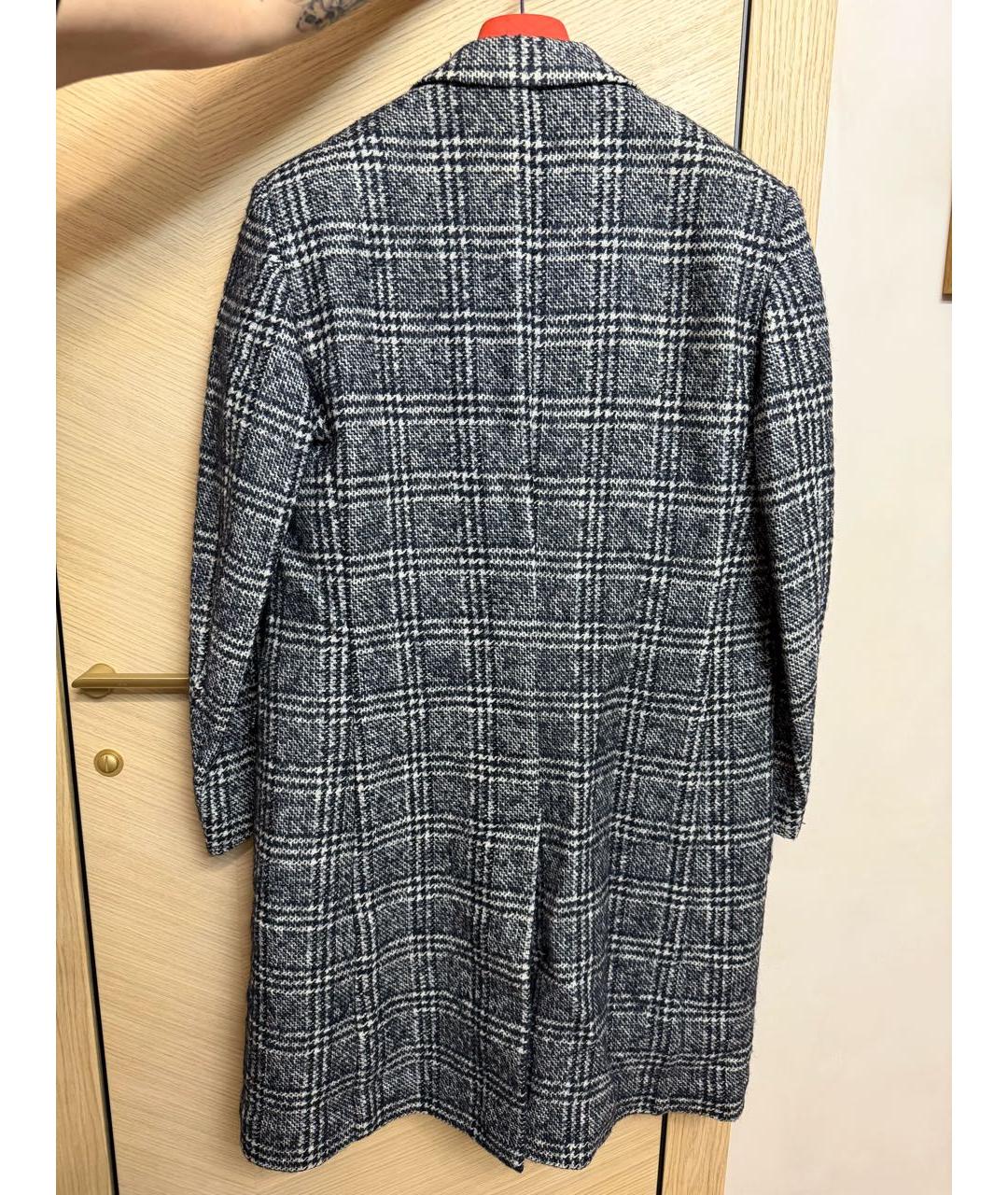 BALLY Серое шерстяное пальто, фото 2