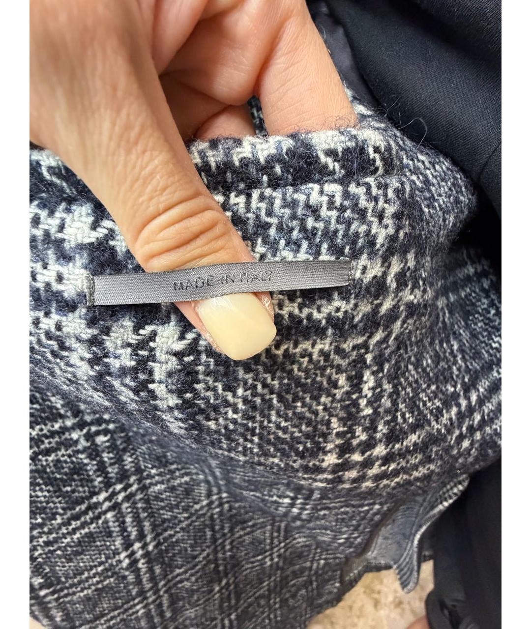 BALLY Серое шерстяное пальто, фото 8