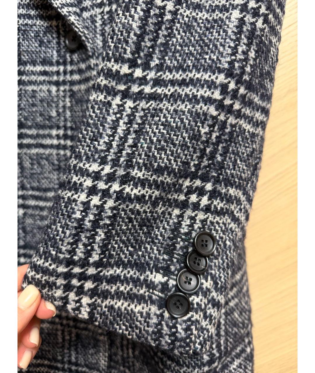 BALLY Серое шерстяное пальто, фото 5