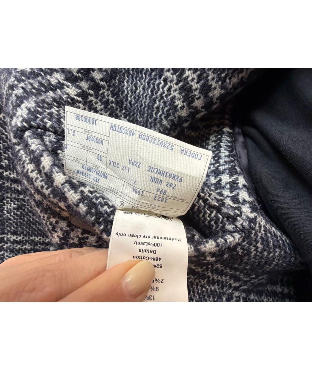 BALLY Серое шерстяное пальто, фото 6