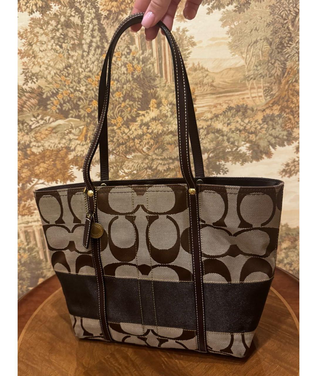 COACH Мульти тканевая сумка тоут, фото 9