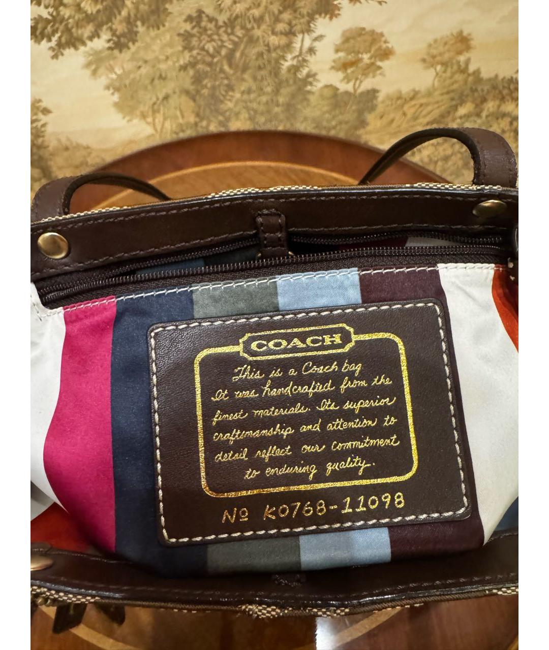 COACH Мульти тканевая сумка тоут, фото 5