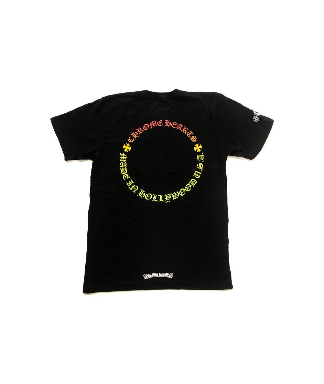 CHROME HEARTS Черная футболка, фото 2