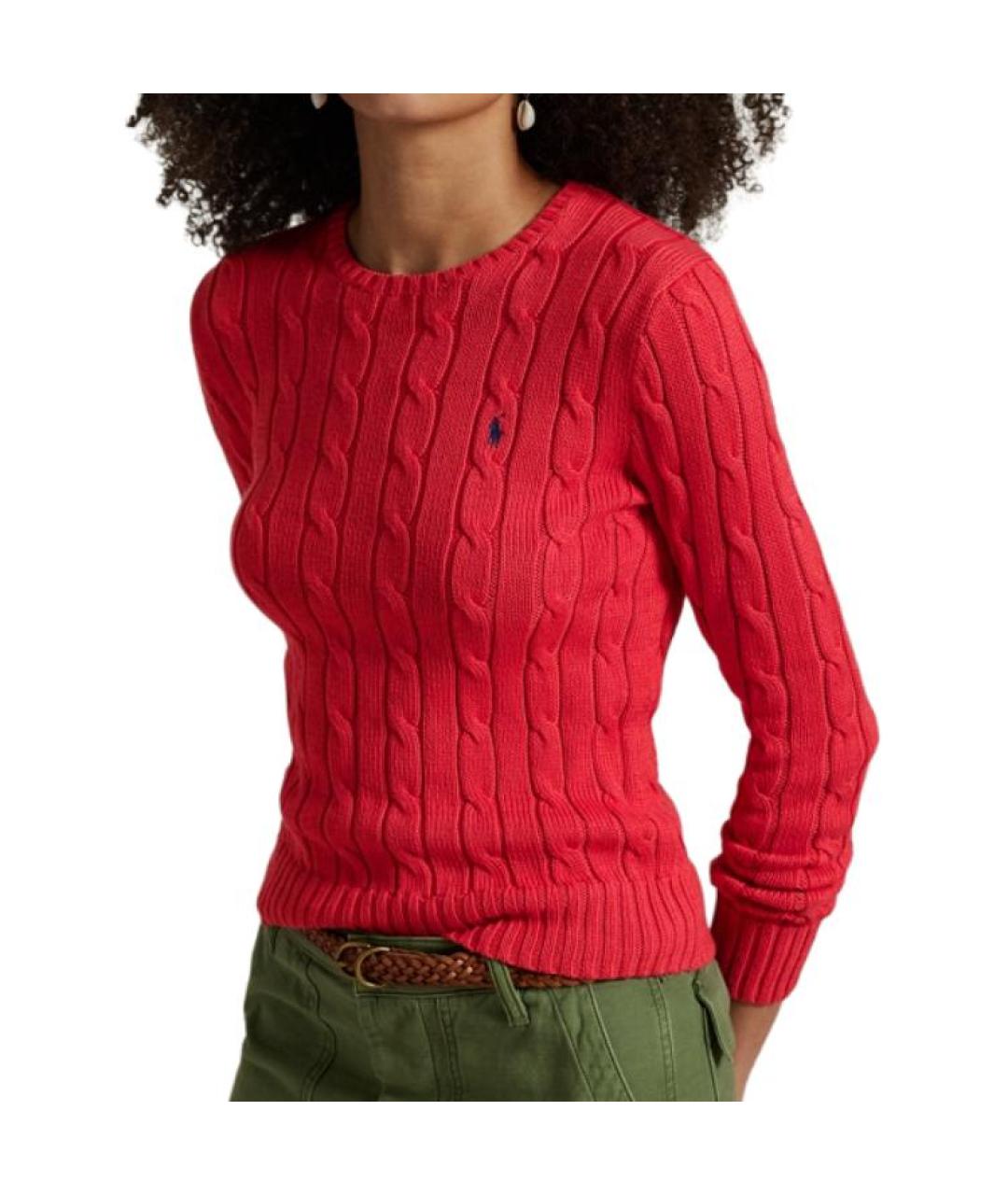 POLO RALPH LAUREN Красный джемпер / свитер, фото 4