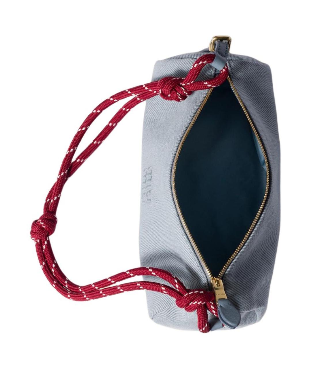 MIU MIU Голубая сумка через плечо, фото 5